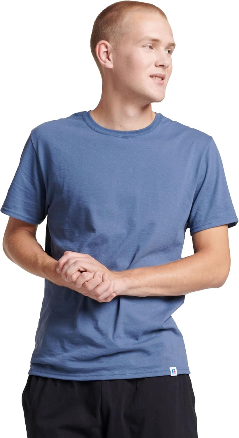 Mens Dri-Power Short Sleeve Tees, Moisture Wicking, Odor Protection, UPF 30+, Si gallery