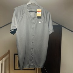 Nike Baseball Pullover Training Top Men’s Large Black Dri-FIT Performance NWT
