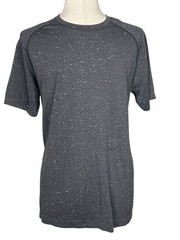LULULEMON Men’s Metal Vent Tech Short Sleeve Athletic Shirt Gray/Ash Sz S EUC