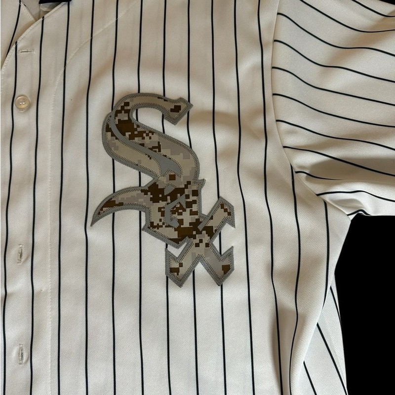 Chicago White Sox USMC Cool Base Jersey Size XL gallery