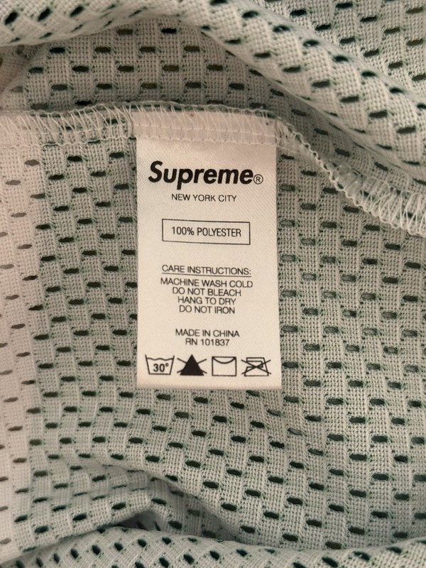 Supreme Crossover Hockey Jersey FW19 Men’s Small White Mesh Moto Shirt 2019 gallery