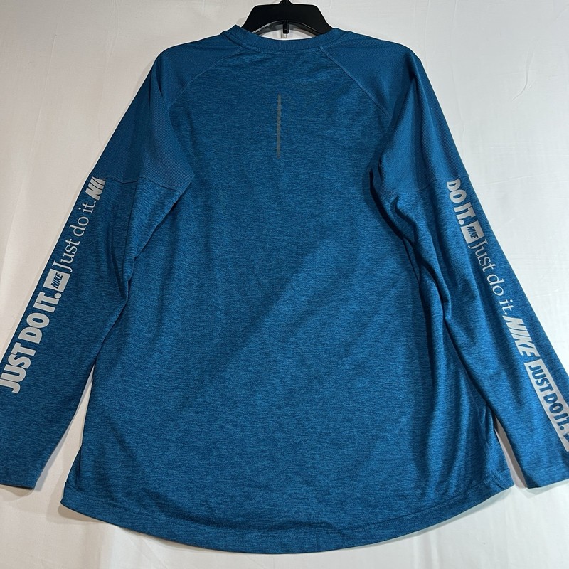 Rare Nike Oregon Project NOP Element Running Crew L/S Shirt Blue Men’s Size M gallery
