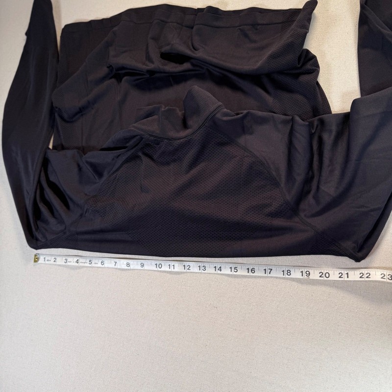 C9 by Champion Duo Dry Mens XXL Black Quarter Zip Pullover Long Sleeve Shirt gallery