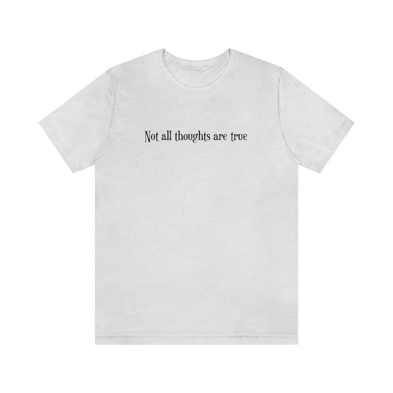 Bella & Canvas Short Sleeve Tee "Thoughts" w gallery