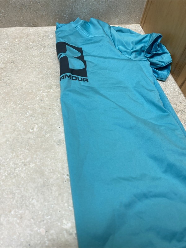 Blue Under Armour Shirt. Performance Tee. Back To School Clothes. ***BUY SOON*** gallery