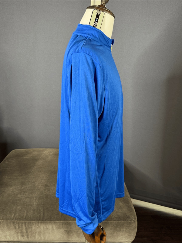 Men's Admiral Athletic Quarter-Zip Pullover Cobalt Blue VaporDraw MEDIUM NWT gallery