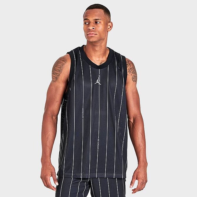 NEW Jordan Essentials Printed Jersey Black White DM1380-010 Men’s Size XXL gallery