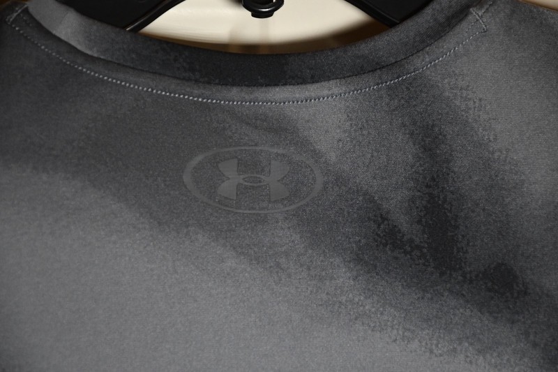 NWT Under Armour RUSH Vanish Energy Print Mens Medium Gray T-shirt 1383974 gallery