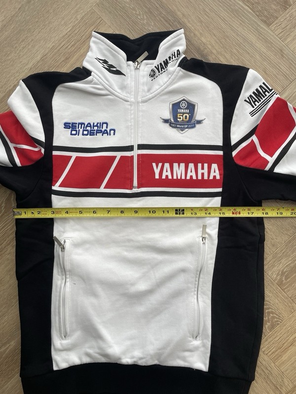 Yamaha MotoGP Factory 50th Anniversary Edition Quarter zip Rare Small gallery