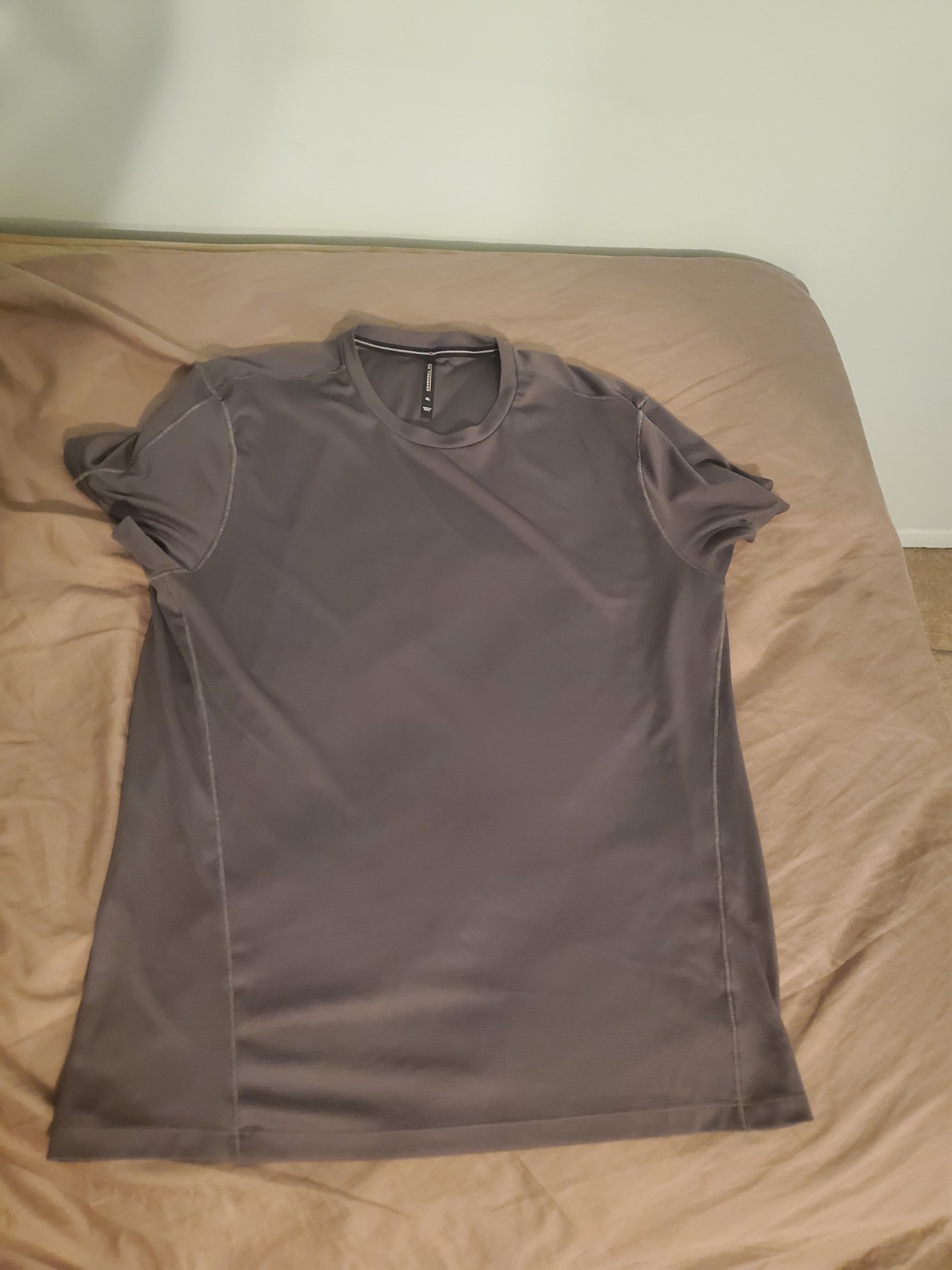 Ten Thousand Versatile Shirt Men XL Gray Short Sleeve Performance Gym Run gallery