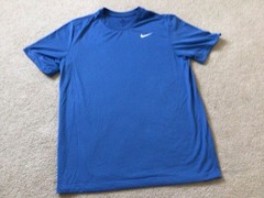 THE NIKE TEE DRI FIT, COLOR ROYAL BLUE, SIZE MEDIUM, NWOT!