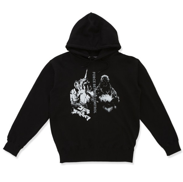 Godzilla vs Destroyah monochrome design hoodie apparel TOHO Godzilla Store Japan