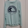 Alvin's Island Performance Fabrics UPF 30 Men's XXL Light Blue Polyester Tee gallery