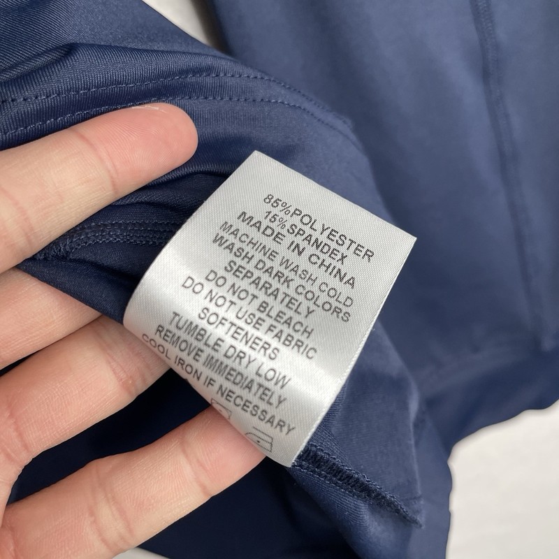 Deolax 1/4 Zip Pullover Mens Large Blue Performance Golf Tech Stretch Casual gallery