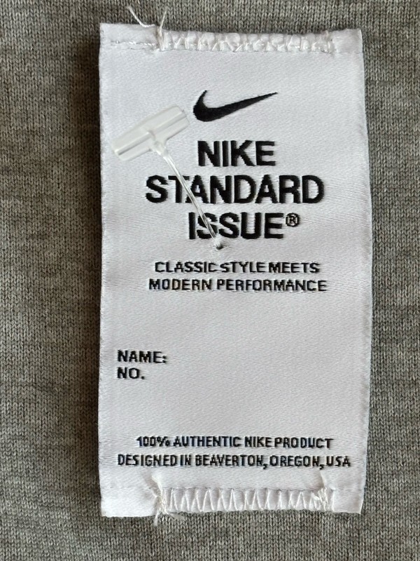 Nike Mens Standard Issue Reversible Mesh Tank Top RARE SAMPLE Orange Gray Lg New gallery