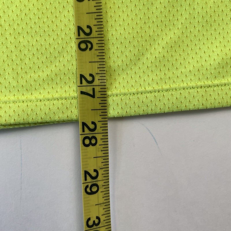 Nike Shirt Mens Sz XL Short Sleeve Lightweight Volt Yellow Dri-Fit Zonal Cooling gallery