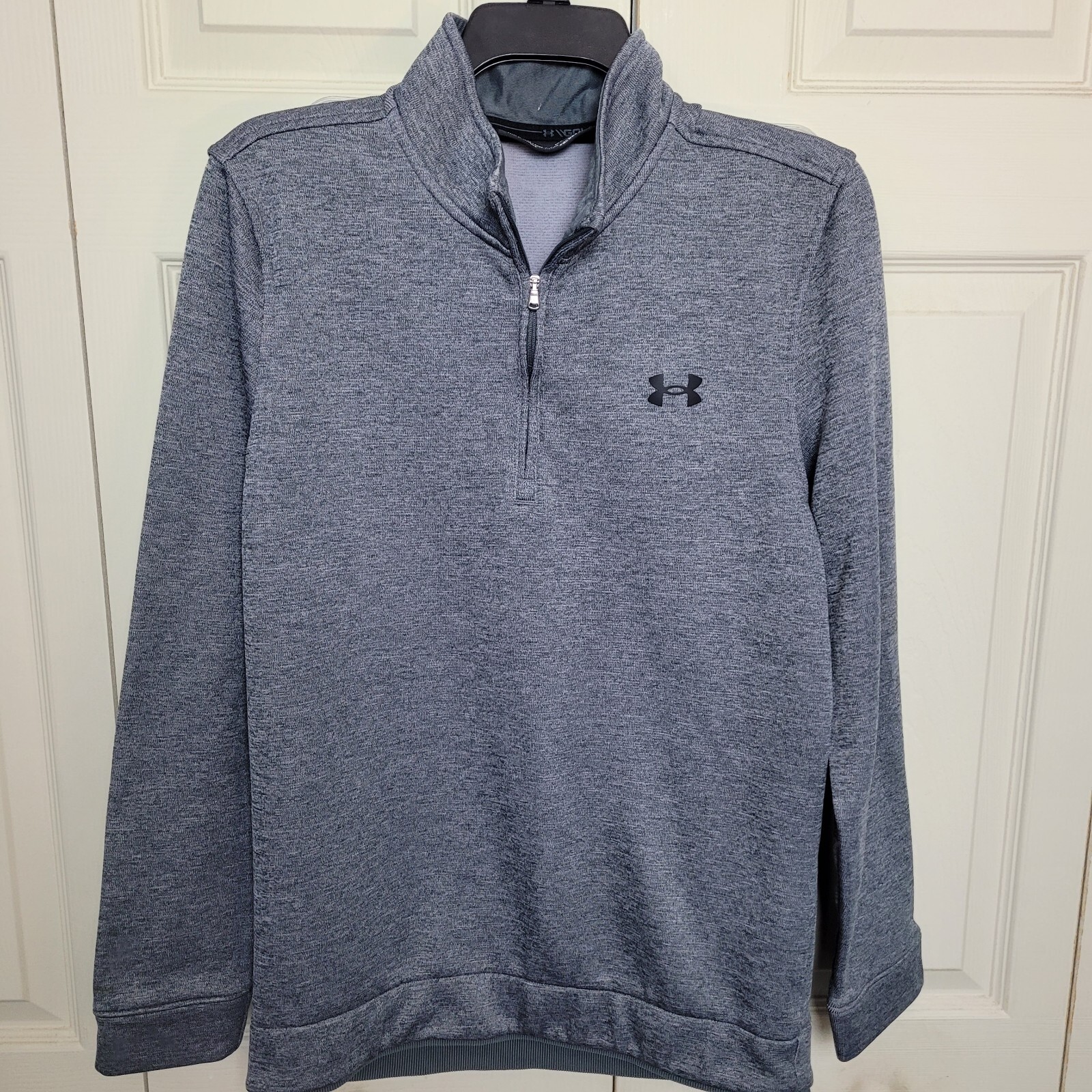 Under Armour Golf 1/4 Zip - Cold Gear - Loose Fit - Men’s Size Medium Gray gallery