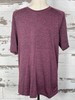LULULEMON Metal Vent Tech Short Sleeve 2.0 Red Dust / Arctic Plum Sz M EUC gallery