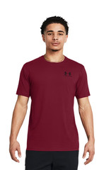 Under Armour Sportstyle Left Chest Short-Sleeve T-Shirt – Cardinal – S