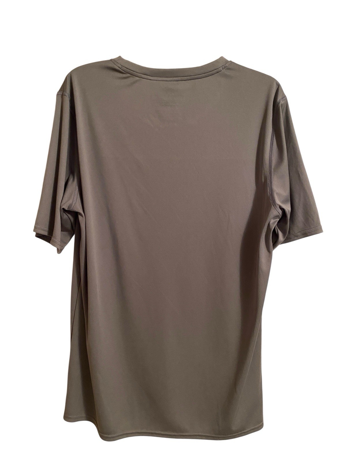 Speedo Men’s Gray Performance Short Sleeve T-shirt, Size Large, Polyester gallery