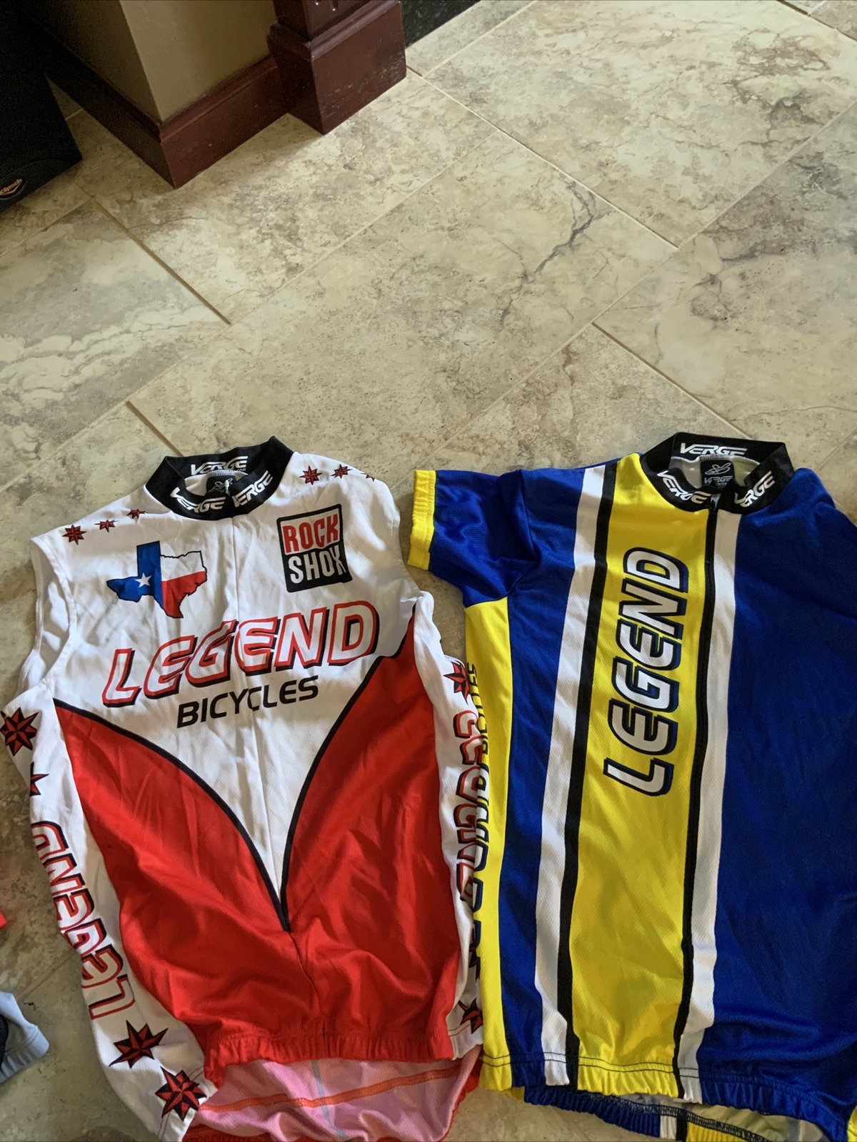 Verge 2 Mock Neck Legend Bicycles Racing Shirt Men's Size Medium gallery
