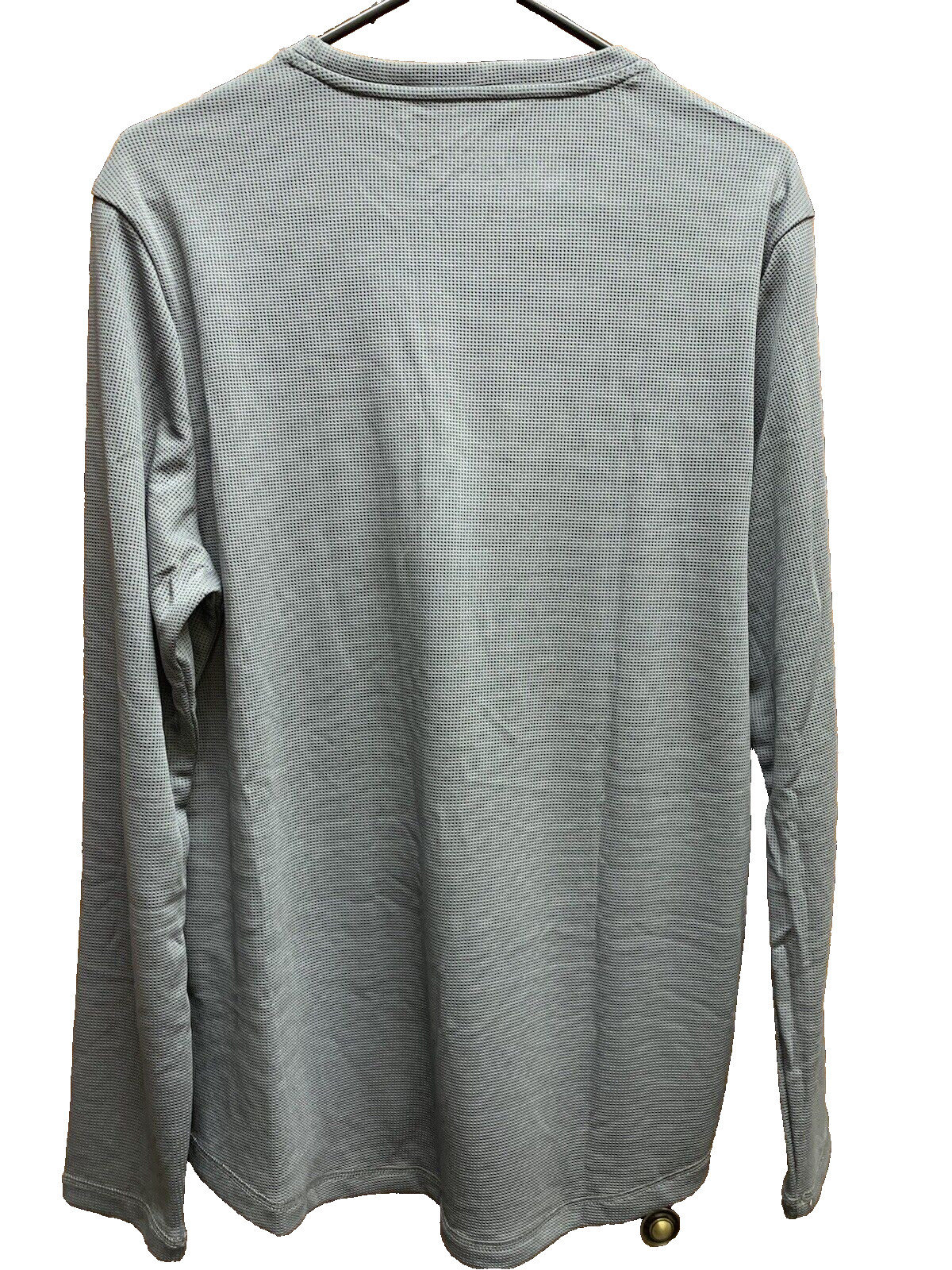 NEW Wrangler Workwear Performance Base Layer GRAY Men’s Long Sleeve Shirt SZ L gallery