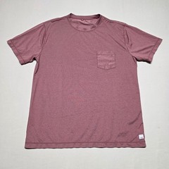 Vuori Men V109 Performance T-Shirt XL Heathered Chestnut Short Sleeve Pullover