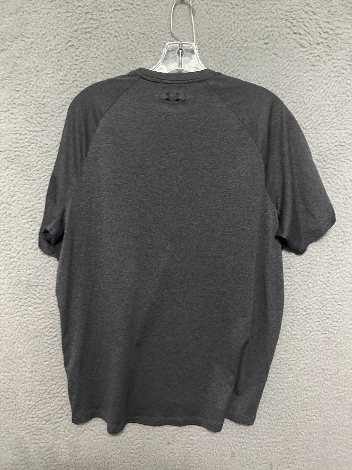 Under Armour Mens Tech Tee Shirt Size Large Gray Short Sleeve Adult Polyester gallery
