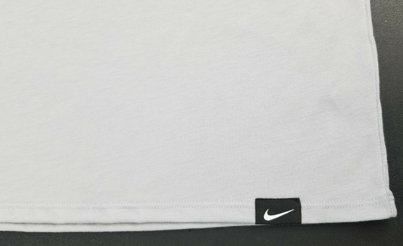 LARGE 🔥Nike Men's Dry 3/4 Raglan Sleeve Tee Basketball Shirt Gray 883345-012 gallery