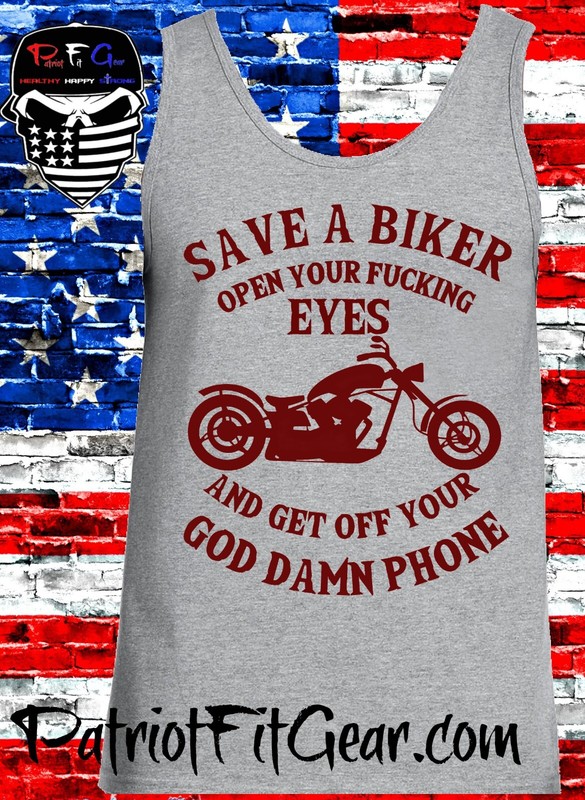 Tank Top,Motorcycle,Help Save A Biker,Open Your F*cking Eyes,Stay Off Your Phone gallery