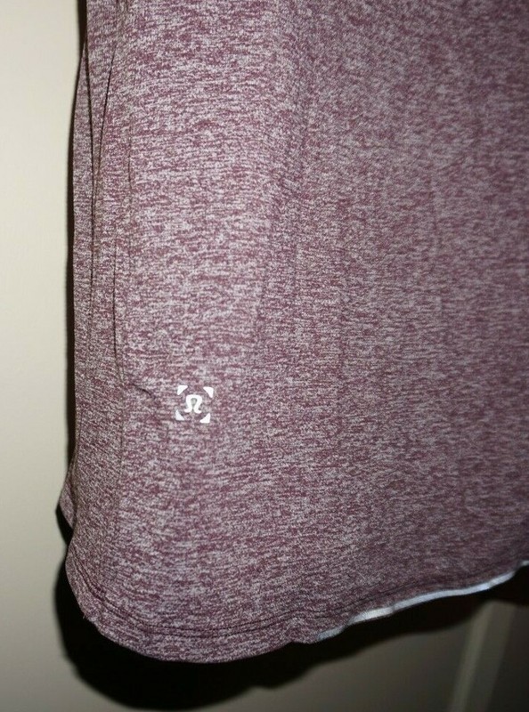 Men’s Lululemon DrySense Tech Athletic T-Shirt Size S Red/White Marled NICE 🔥 gallery