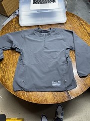 Easton Pullover 1/4 Zip Size Medium Long Sleeve Pullover Black