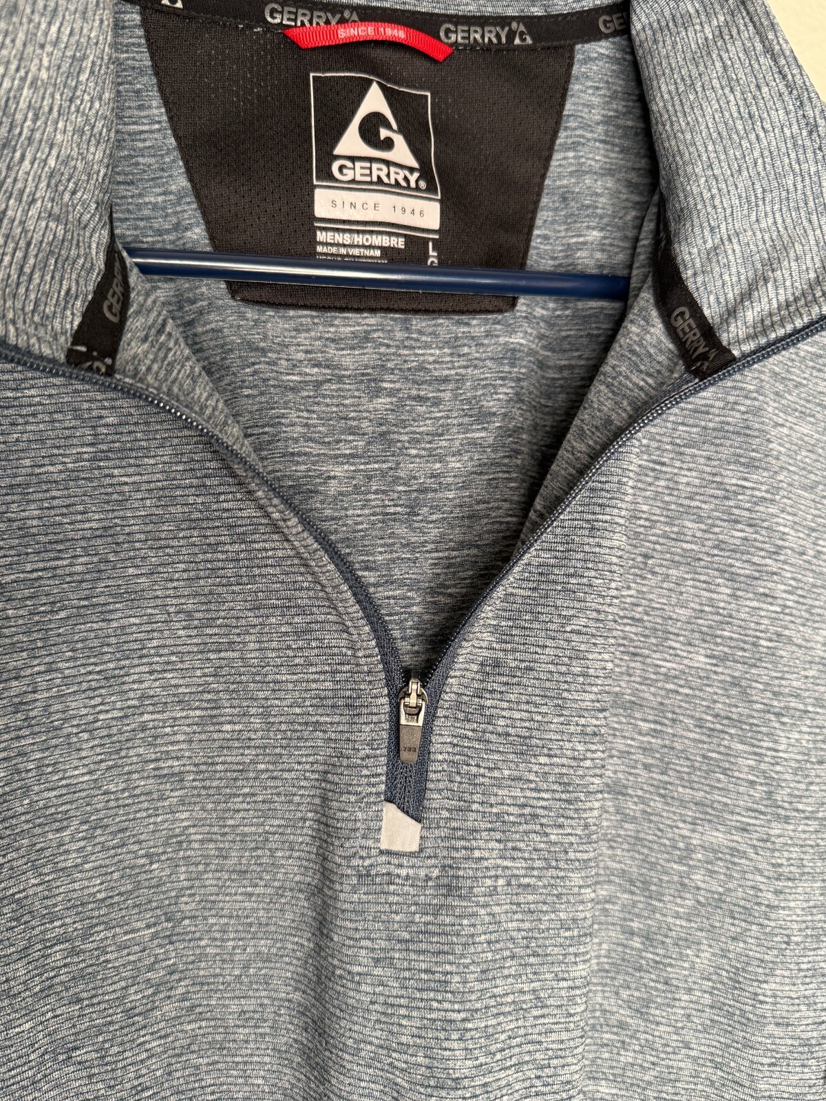 Gerry Men's Active 1/4 Zip Lightweight Layer, size L / G NWOT gallery