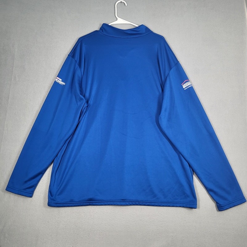 Marvel Captain America Pullover Men's 2X Blue Polyester Casual American Family I gallery