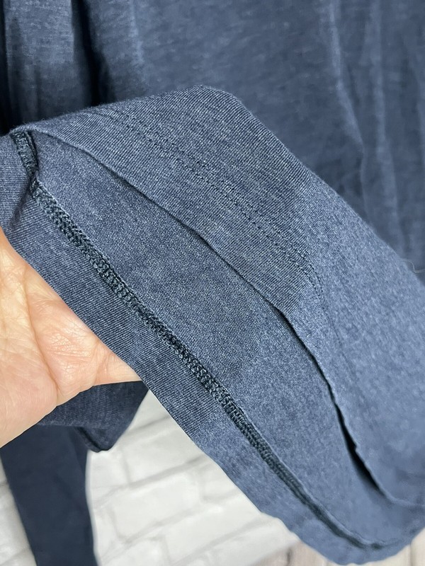 Lululemon Mens 5 Year Basic LS Pima Cotton Shirt Top Blue Sz XXL gallery
