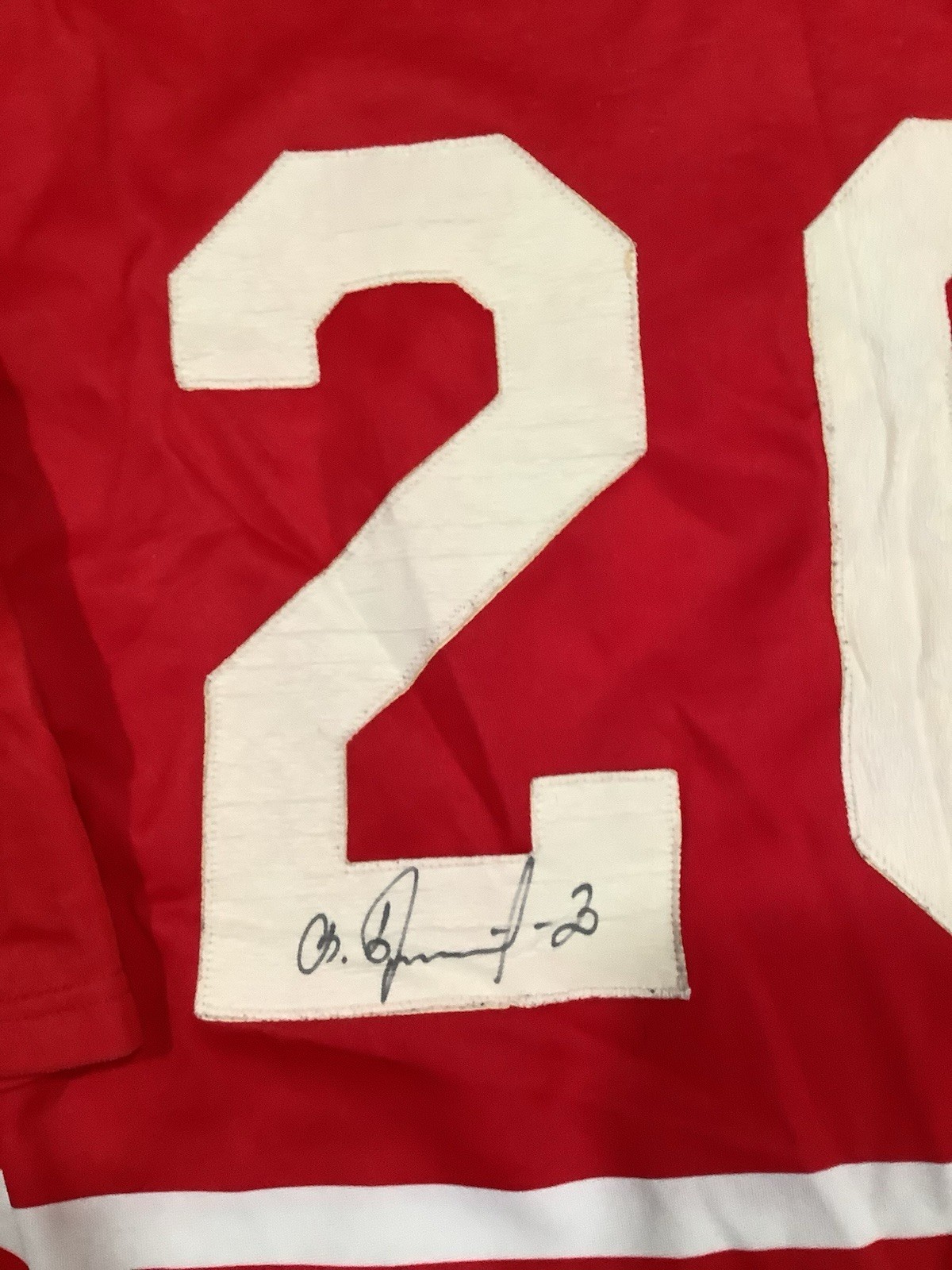 Vntg 80‘s Vladislav Tertiary CCCP Hockey Russia Signed #20 Made Canada Jersey gallery