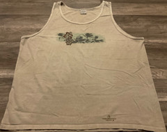 VINTAGE CRAZY SHIRTS HAWAII KONA DYED LAHAINA MAUI TANK TOP ( MENS XL ) DISTRESS