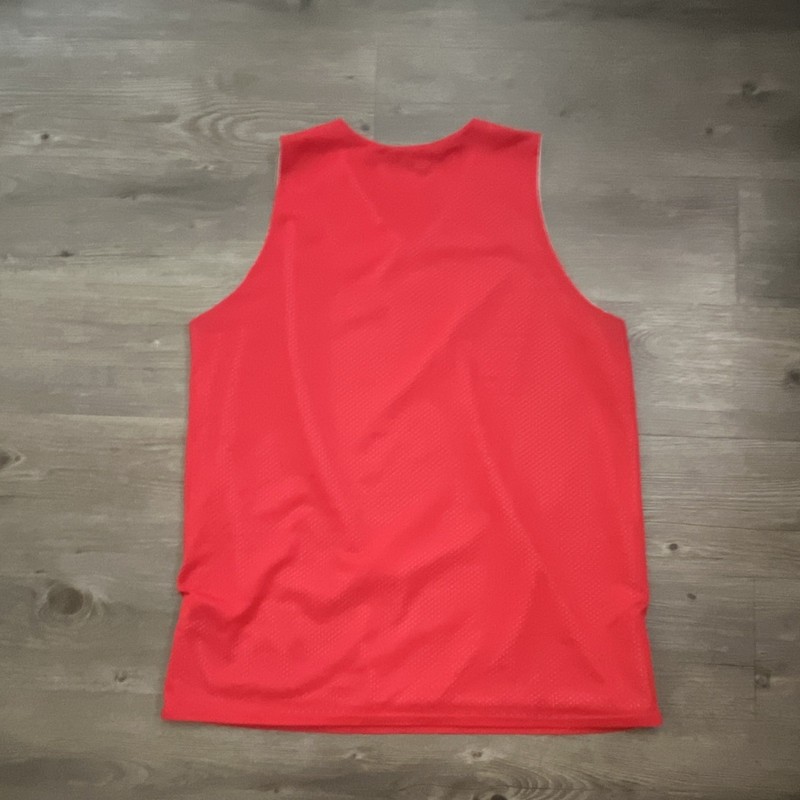 Nike Team Reversible Mesh Basketball Jersey Tank V-Neck Red/White Men's M gallery