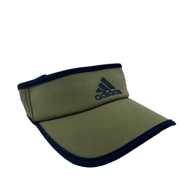 Adidas ClimaliteAdjustable Sun Visor Oliver Green Moisture Wicking SunVisor gallery