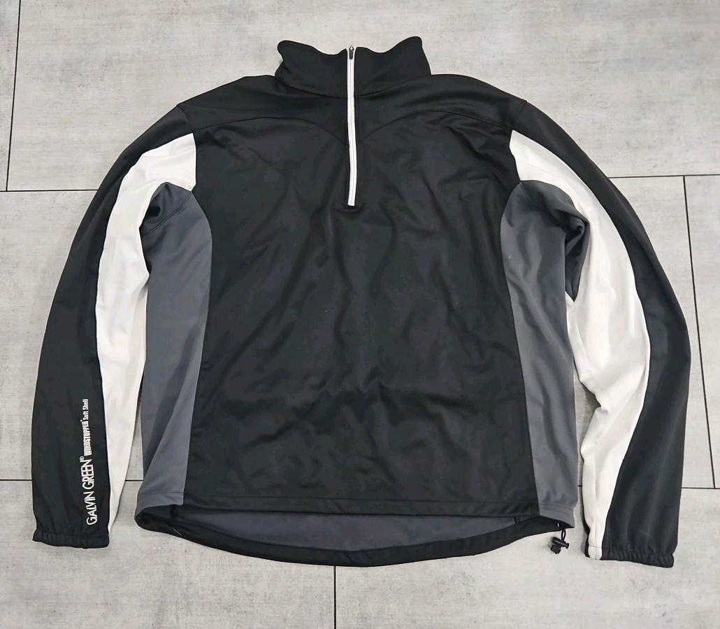GALVIN GREEN Testpilot Gore Windstopper Golf 1/4 Zip Pullover L gallery