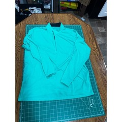 Under Armour Mens 2XL Threadborne HeatGear 1/4 Zip Pullover Teal Green Loose Fit