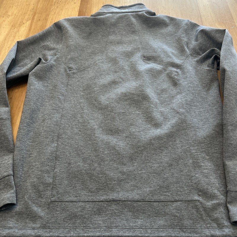 Greyson Performance Full Zip Sequoia Jacket Men’s Small Gray Excellent Condition gallery