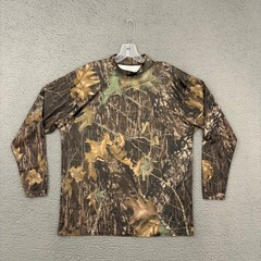 Red Head x Mossy Oak Shirt Mens Medium Multicolor Camouflage Long Sleeve Hunting