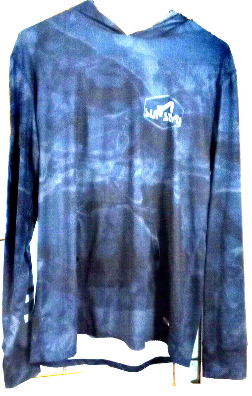 Surf Style Performance size medium UPF 50 multicolor hoody men's NWT gallery