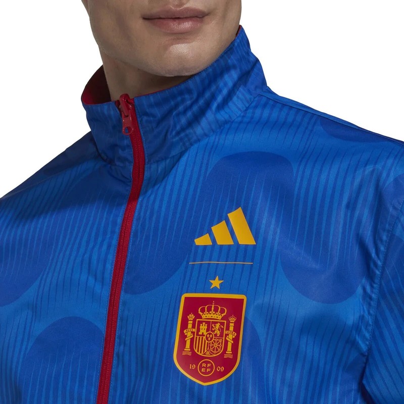 🔥RARE/adidas Spain Anthem Reversible Jacket 2022 MEN'S SIZE MEDIUM NWT $110.00 gallery