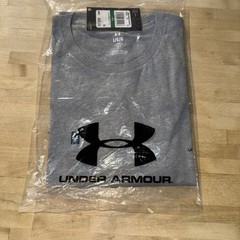 NEW Under Armour Men’s L Gray Sportstyle Left Chest Logo Short Sleeve #1326799