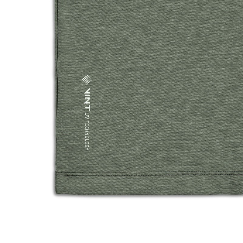 NWT Anetik Men’s Low Pro Tech L/S Quarter Zip Heather Green Sz XL gallery