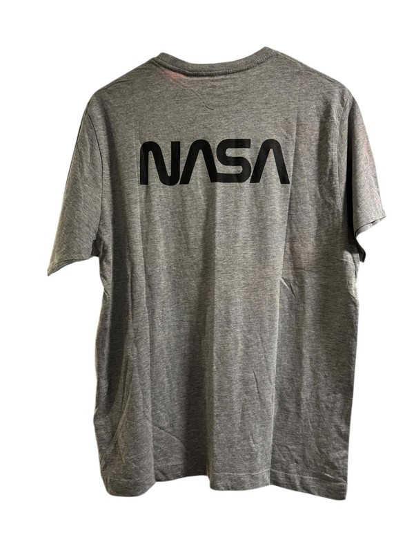 NASA T-Shirt BNWT Men’s Medium Grey Logo Tee Space Graphic Cotton(BOX5) gallery