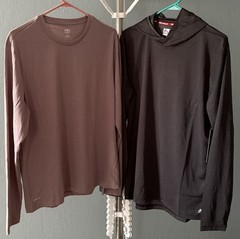 Men’s Lot Of 2 L/S Shirts NWTs RBX X-Train & Athletic Works Both Size Medium