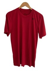 Nike Shirt Men’s Small Tall RED Short Sleeve Crew Neck Dri-Fit Athletic T-Shirt